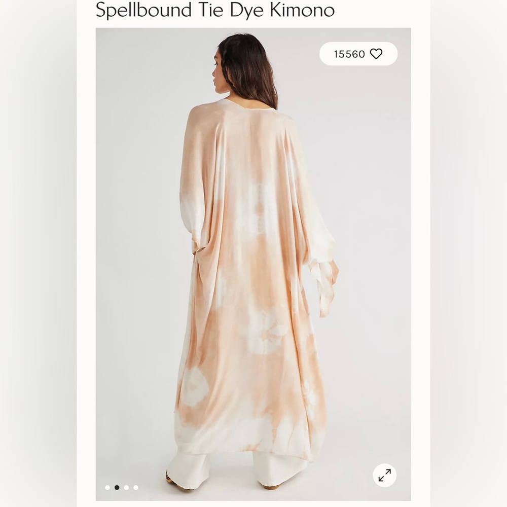 Free People Tye Die Kimono